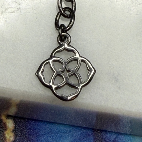 Kendra Scott Elisa Pink Black Necklace #M32 - Picture 4 of 7